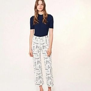 NWOT! Tory Burch Nautical - Flare - Sailboat Pants
